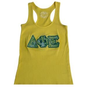 Delta Phi Epsilon Yellow Tank Top